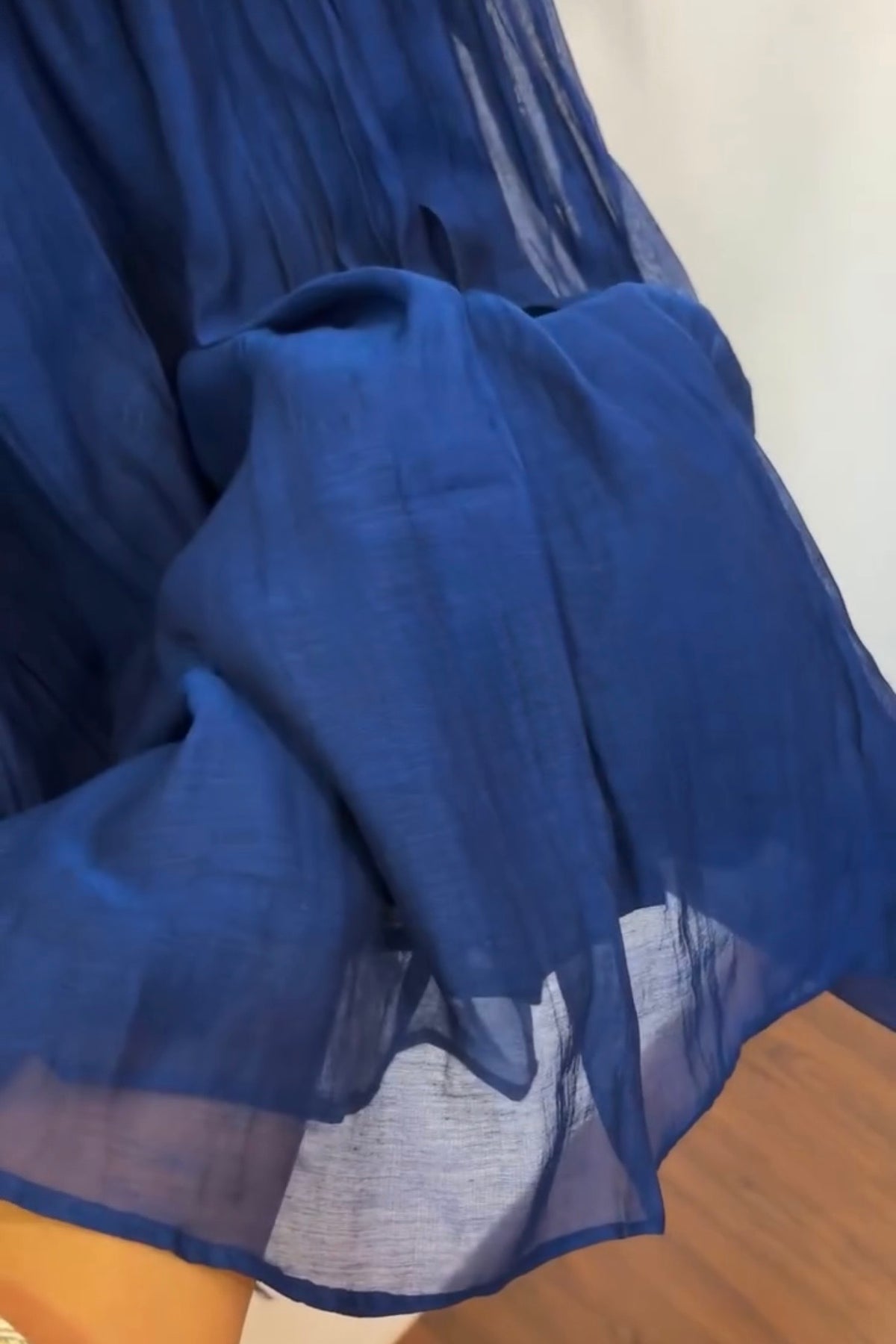 🛍️”Melody –  Premium Blue Banarsi Mul Chanderi Anarkali Suit l💫