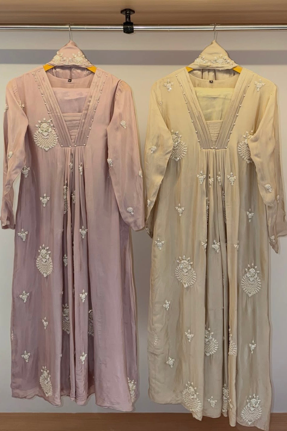 “Az027 ” Premium Party Wear Chinnon A Line Suit set 🛍️