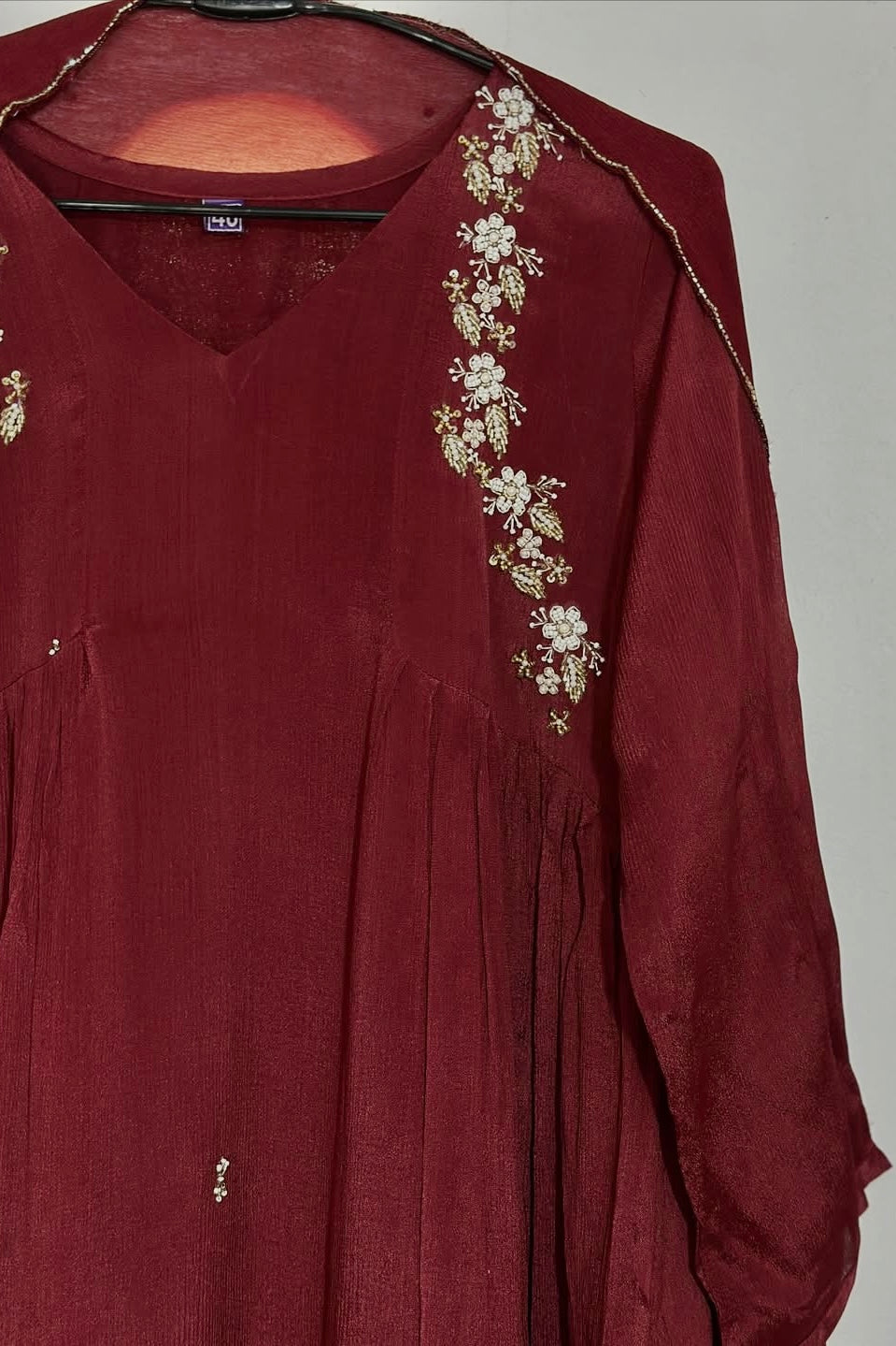 💫Zayna - Premium Chinnon anarkali kurta set